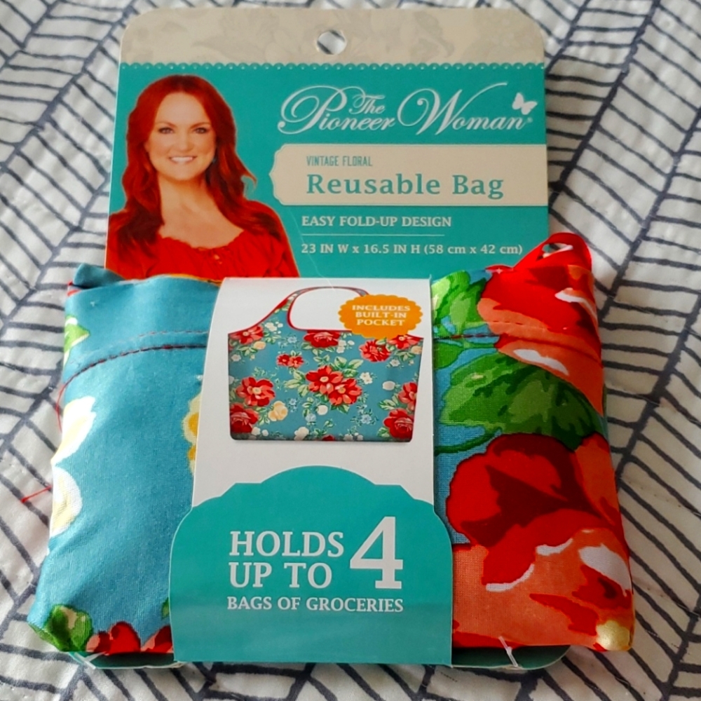 The Pioneer Woman Reusable Shopping Bags